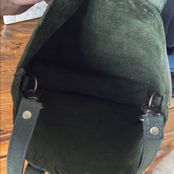 Portland Leather Goods Dark Green Tote - Picture 3 of 3
